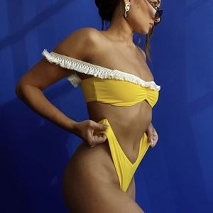 {WeWoreWhat} Brand New Saffron Bikini Set